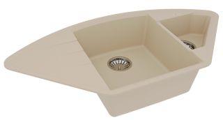 Кухонная мойка Lemark Irkana 980 9910044 бежевый